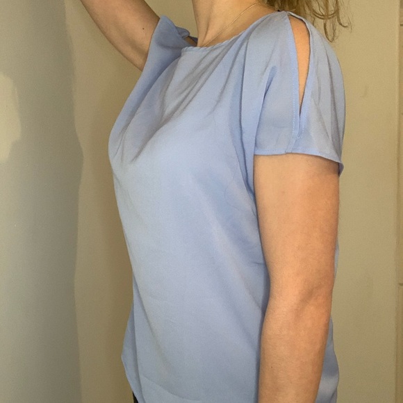 WILLOW & THREAD - Blue Blouse Shirt - Picture 2 of 3